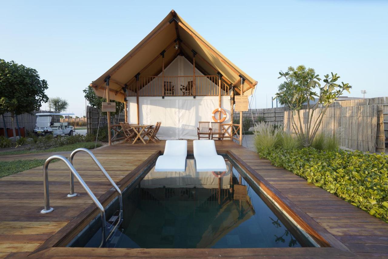 Bab Al Nojoum Hudayriyat Camp Hotel Abu Dhabi Exterior foto