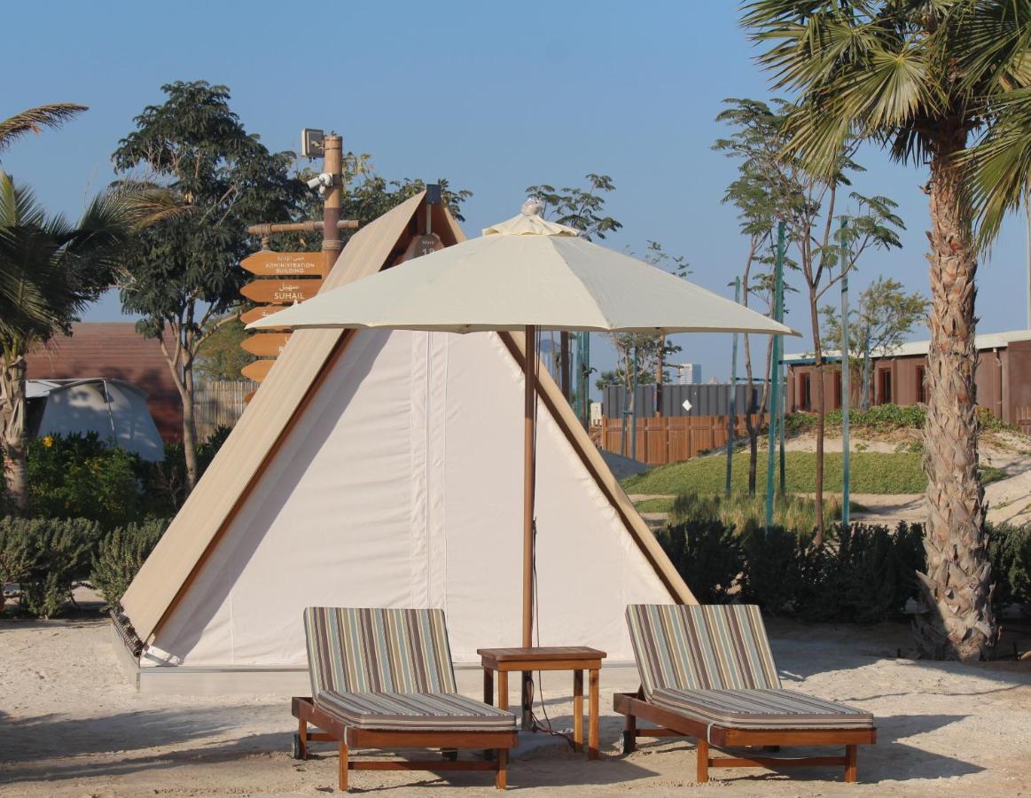 Bab Al Nojoum Hudayriyat Camp Hotel Abu Dhabi Exterior foto